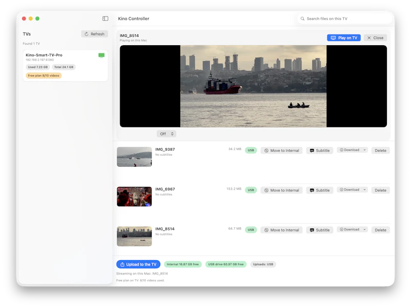 Kino screenshot 4