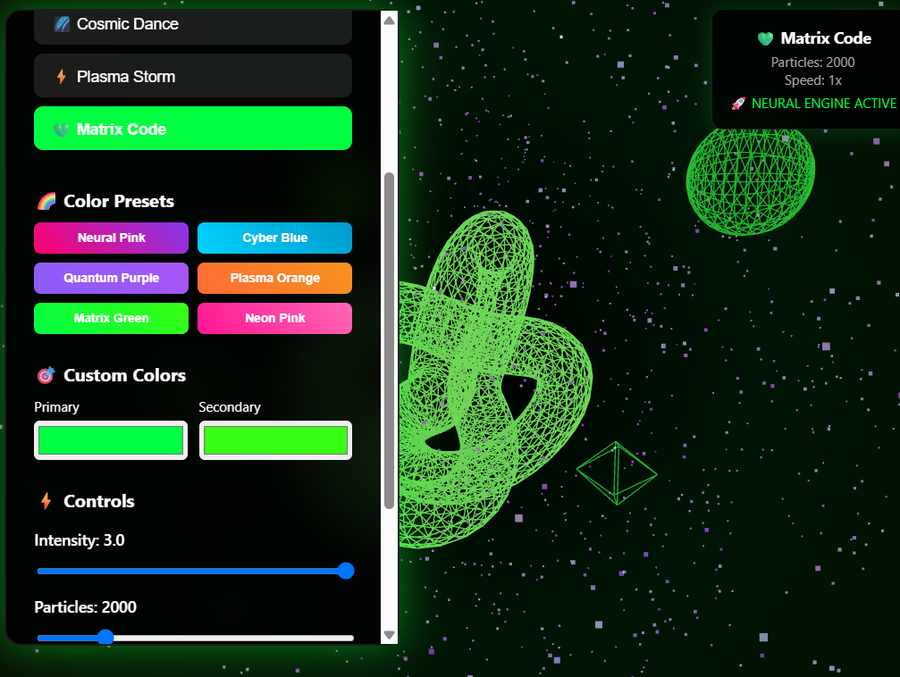Neural Canvas - Screenshot 4 showing product features and functionality