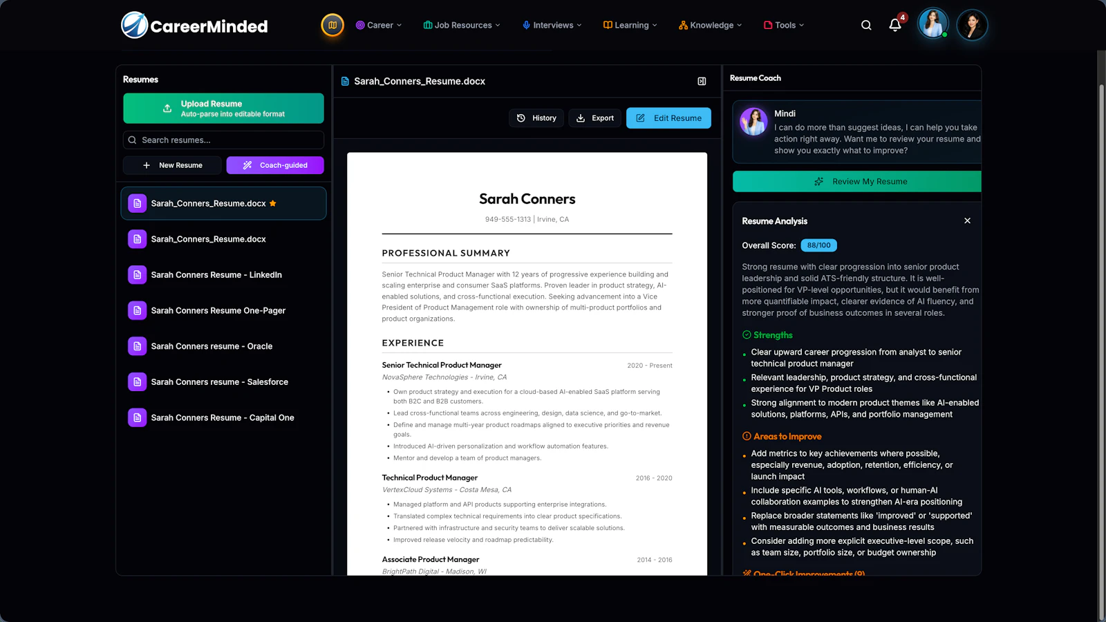 CareerMinded AI screenshot 3