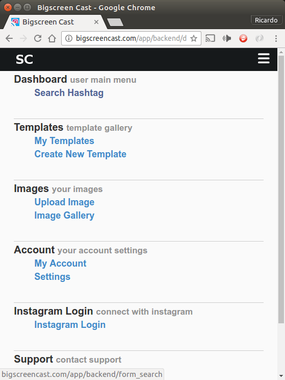 BigscreenCast gallery image