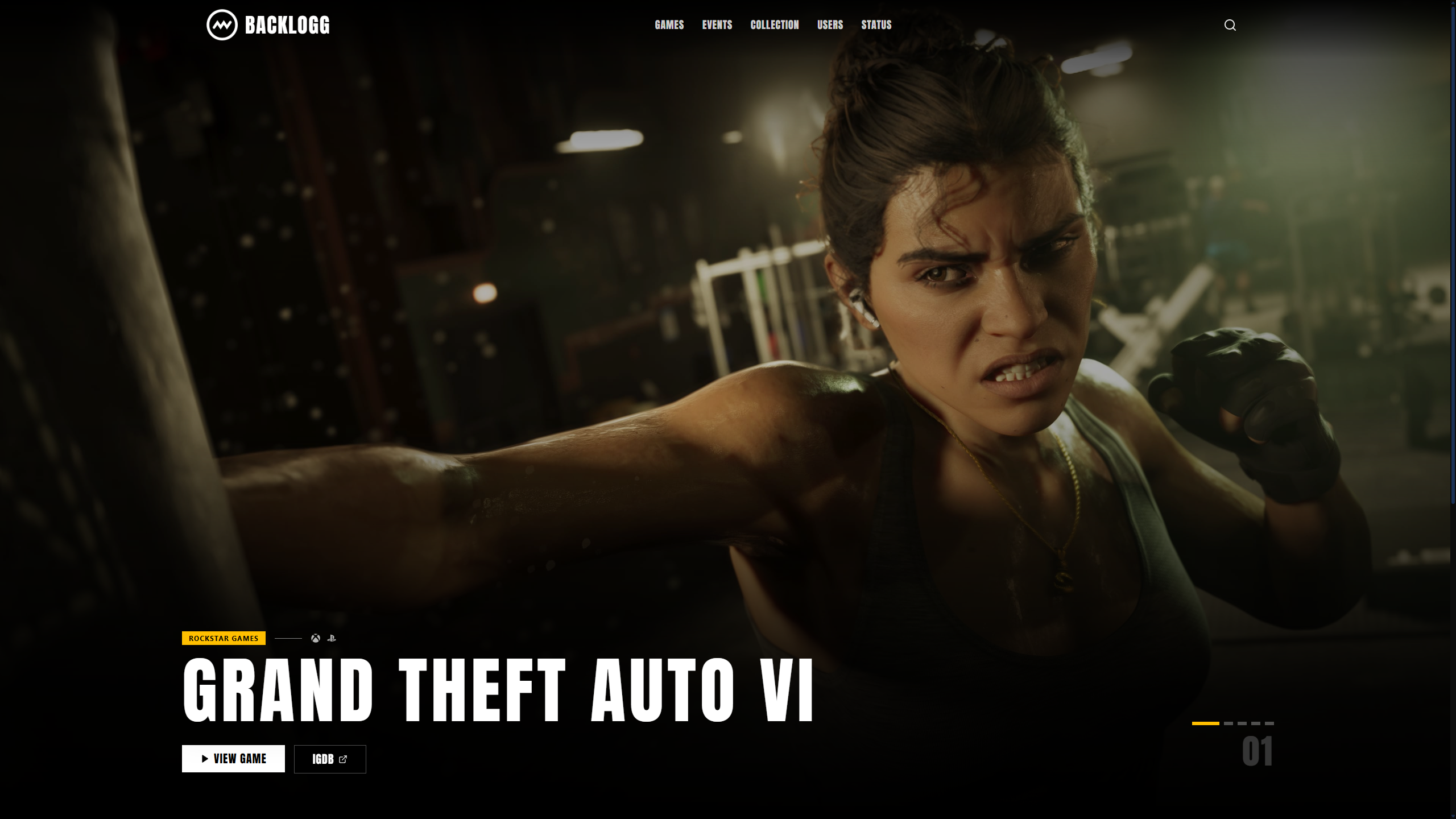 Backlogg - Main product screenshot demonstrating key features and user interface