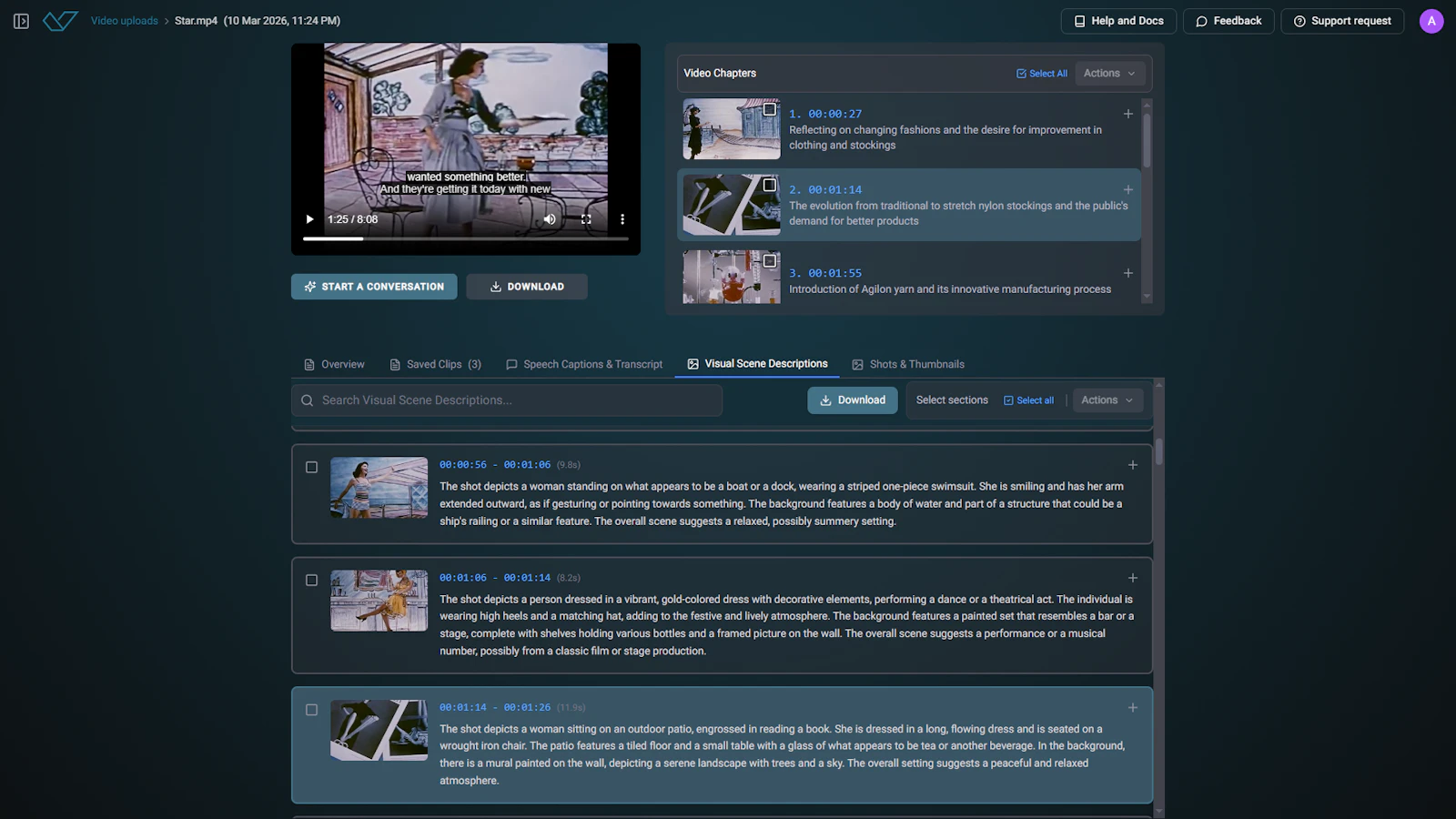 Valossa Assistant screenshot 9