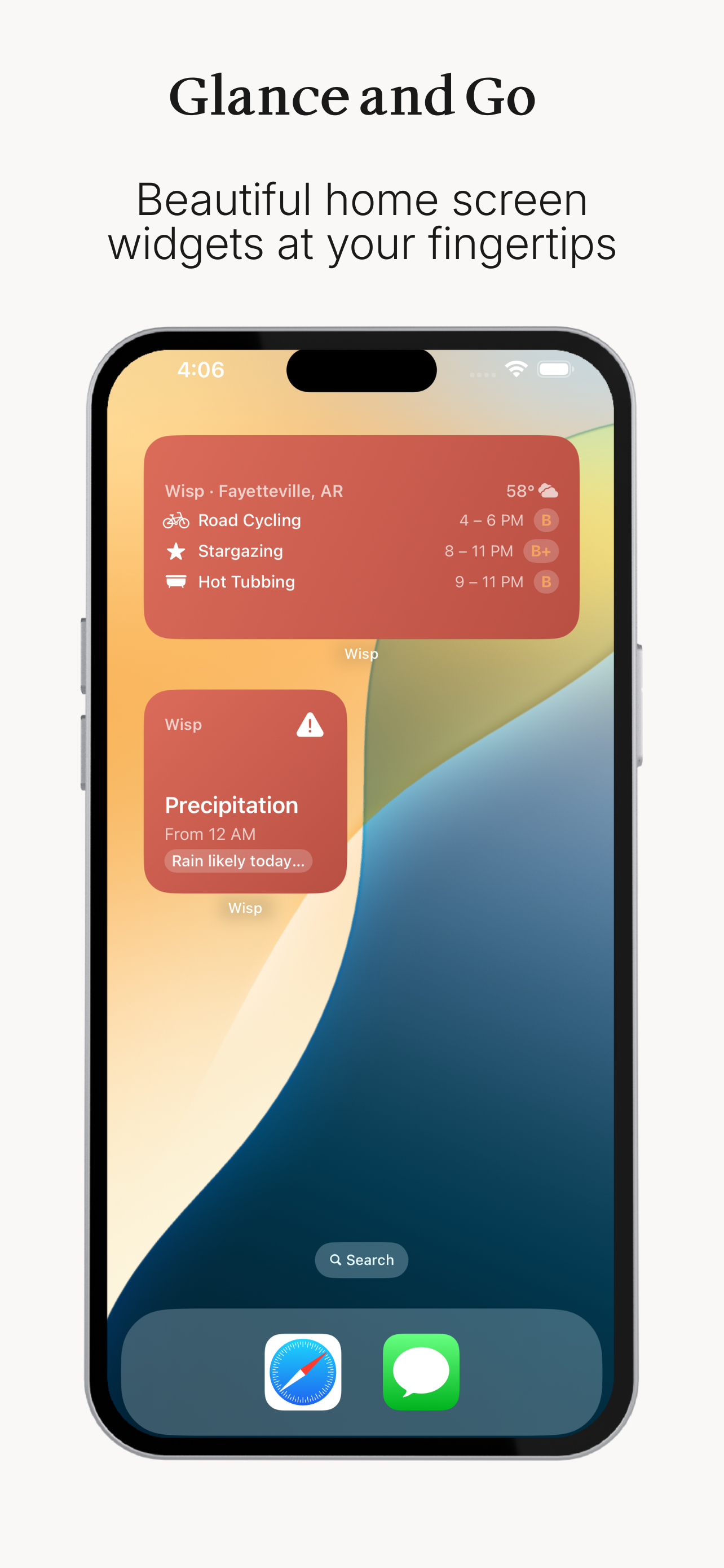 Wisp - Activity Weather gallery image
