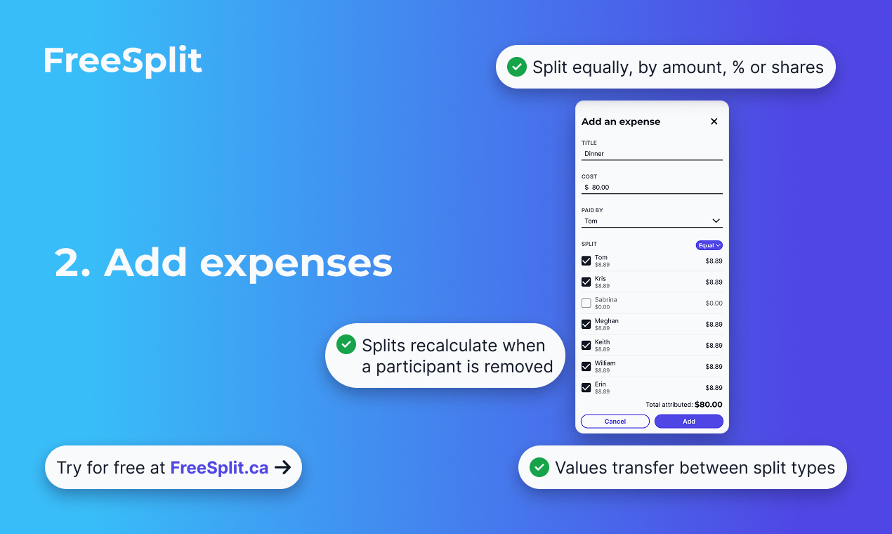 FreeSplit gallery image