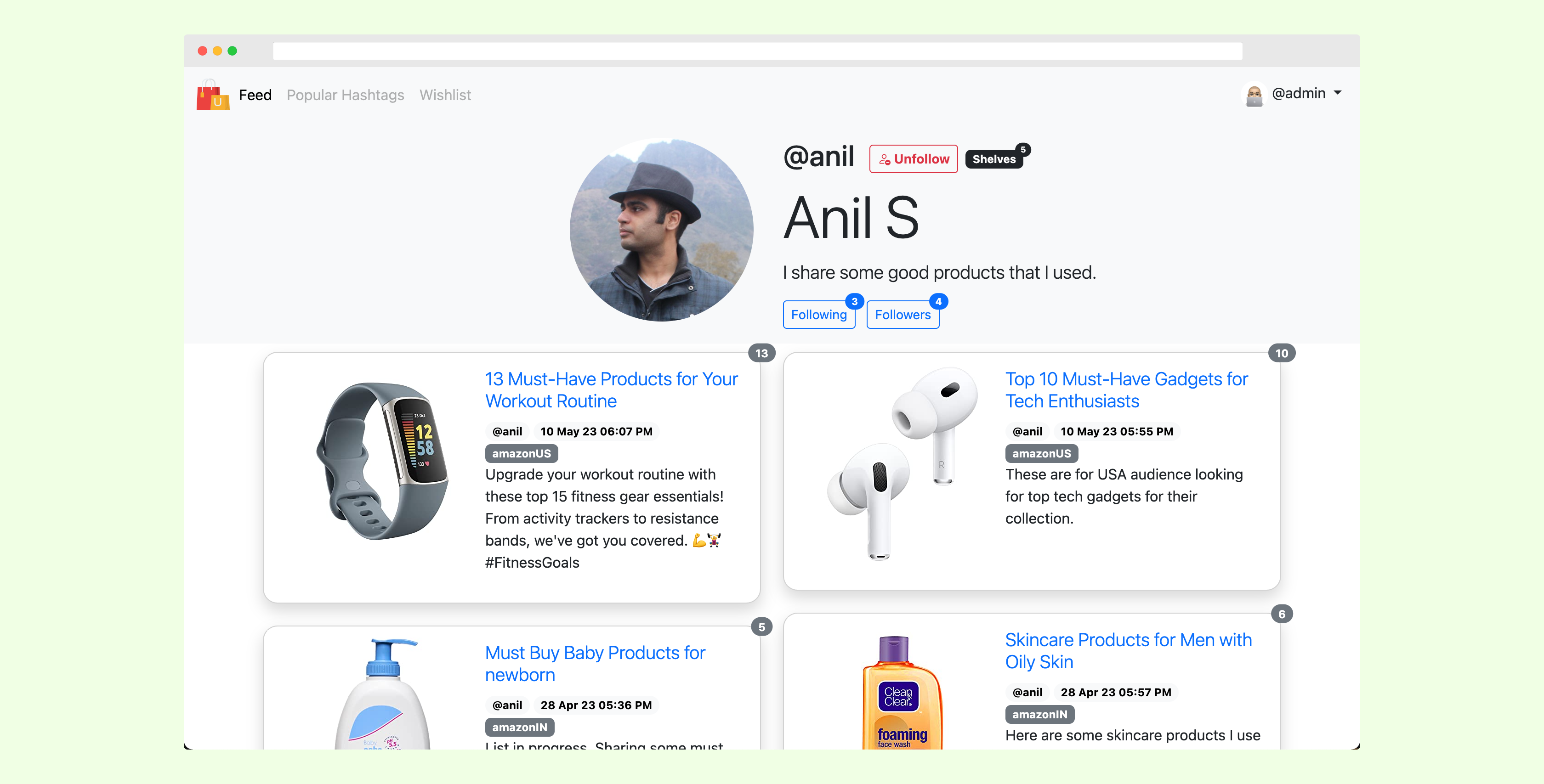 Shelve gallery image