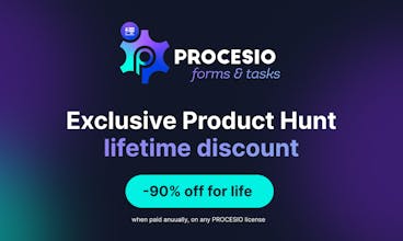 「PROCESIOのForms＆Tasksによる自動化能力の変化を示すグラフィック」