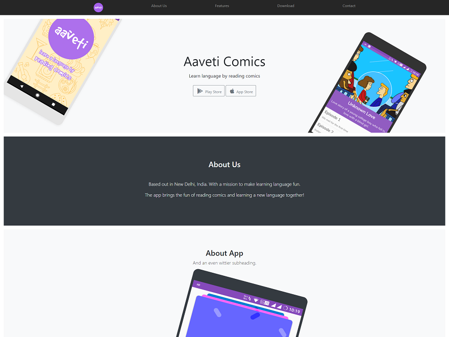 Wordpress Theme for App Developer gallery image