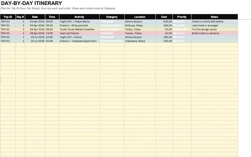 The Ultimate Travel Planner screenshot 4