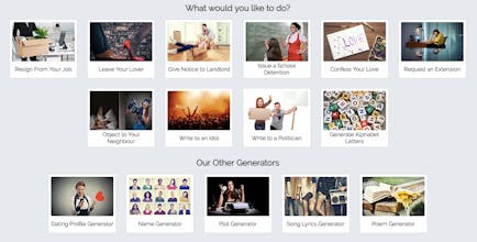 Letter Generator gallery image