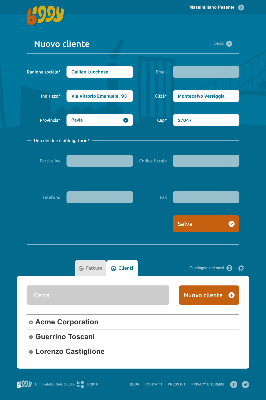 Fattura con Billy gallery image