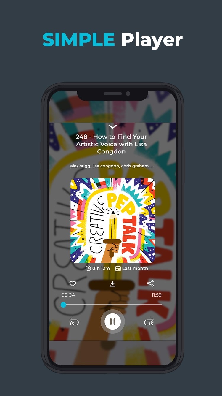 Podeo: Personalized Free Podcasts gallery image
