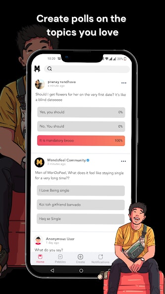 Média MendoFeel - Fraternité pour les hommes - Le meilleur réseau social conçu pour la croissance des hommes 6
