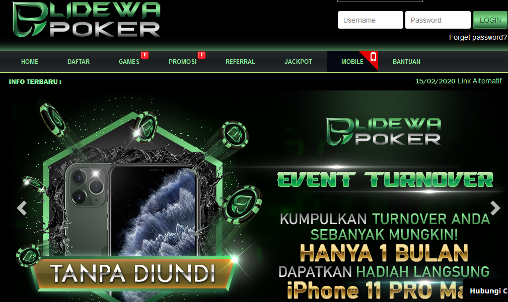 Website Poker Online