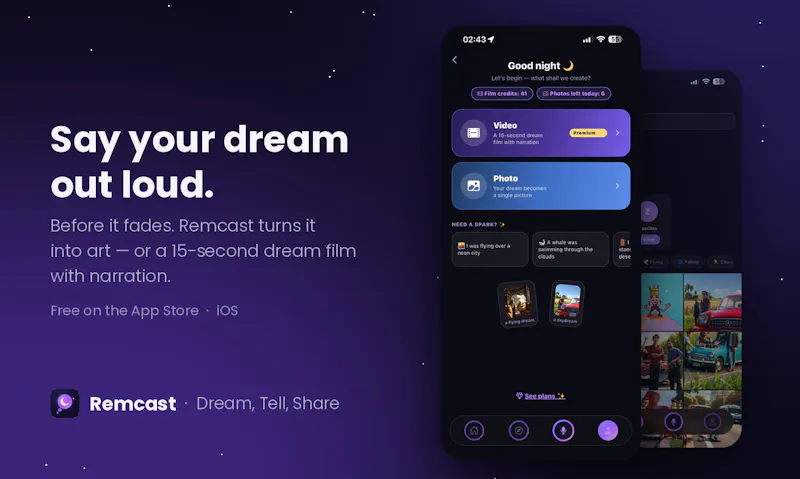 Remcast screenshot 1
