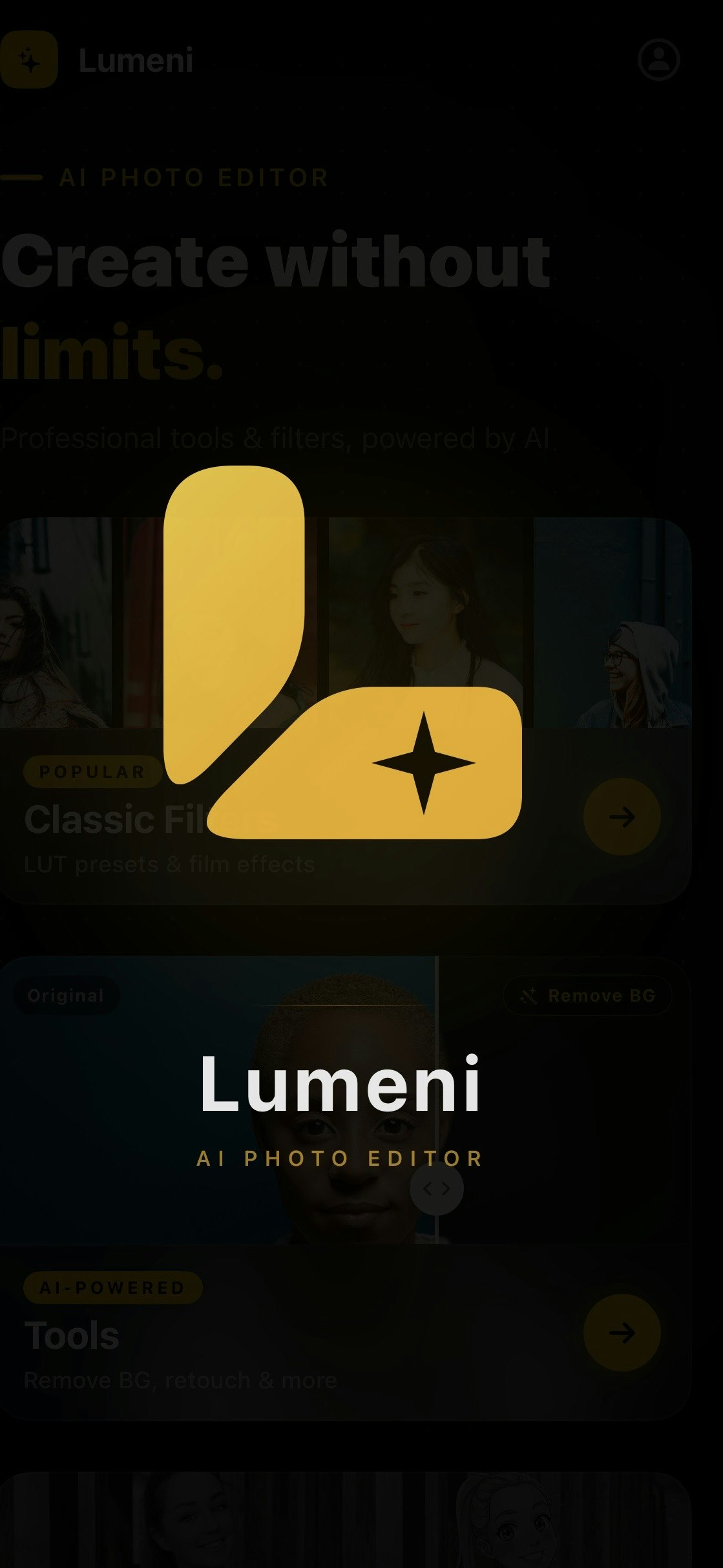 Lumeni pro photo edit