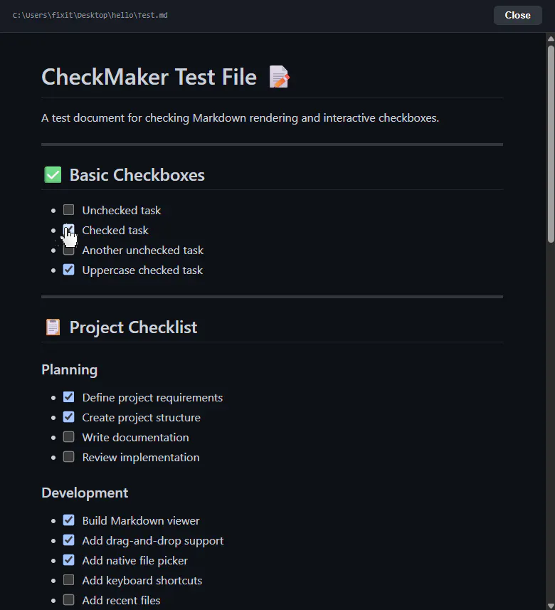 CheckMaker gallery image