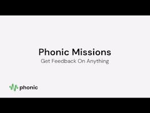 Phonic UX Missions gallery image