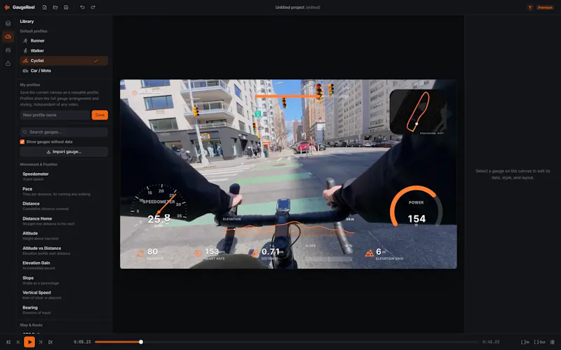 GaugeReel screenshot 1
