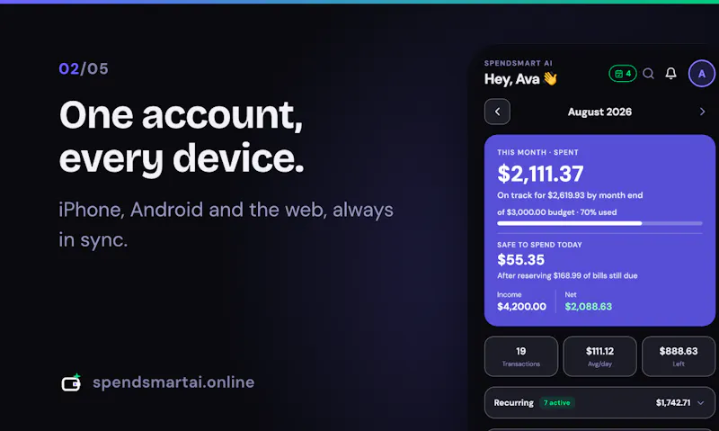SpendSmart AI screenshot 4