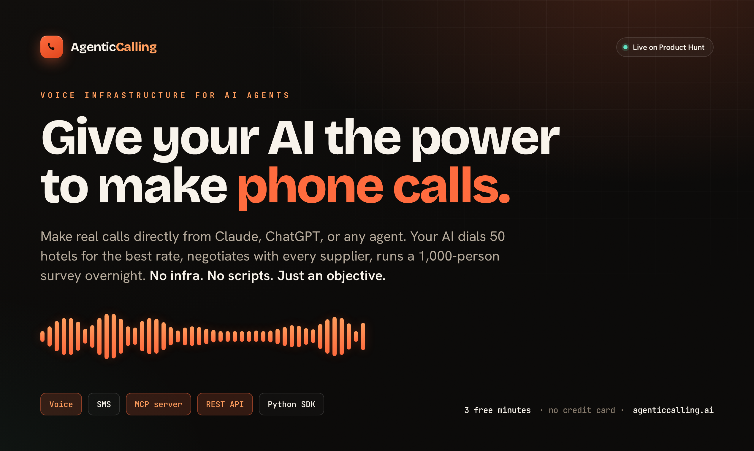 AgenticCalling AI gallery image
