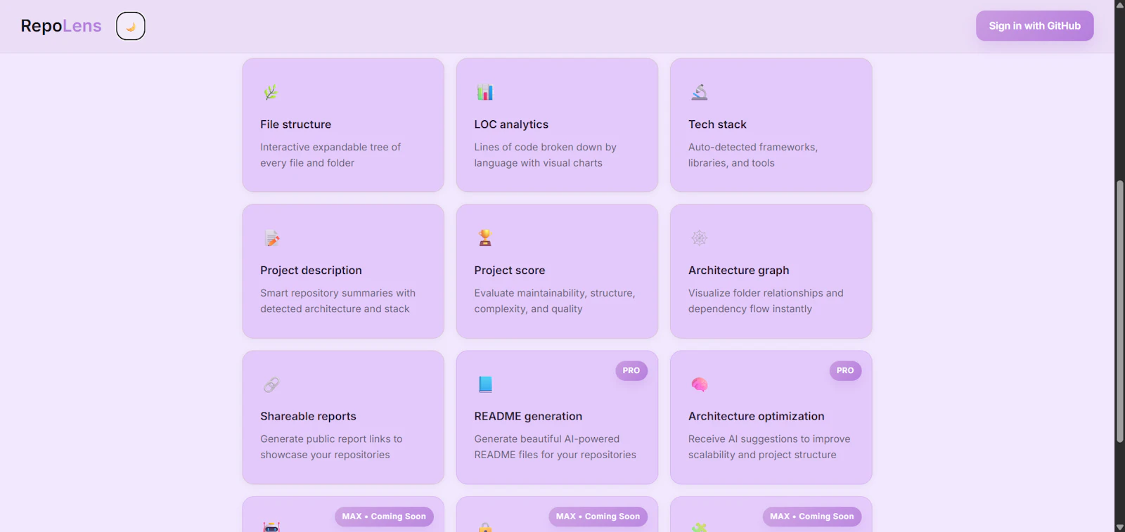 RepoLens screenshot 3