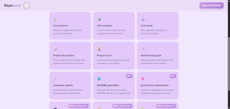 RepoLens screenshot 3