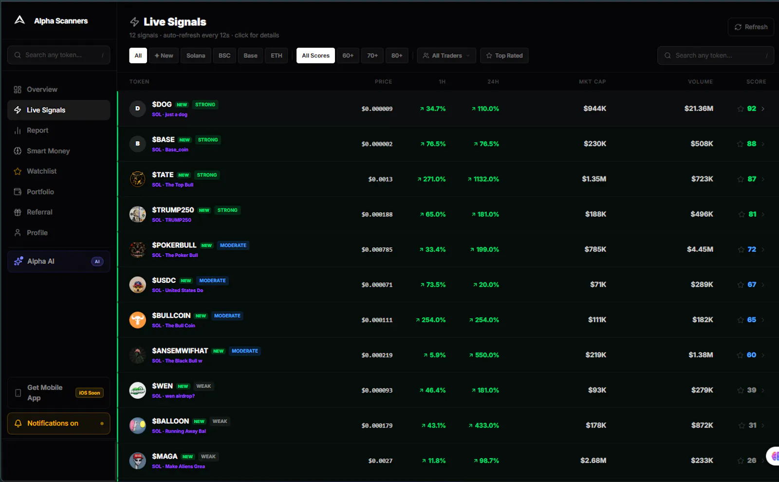 Alpha Scanners screenshot 4