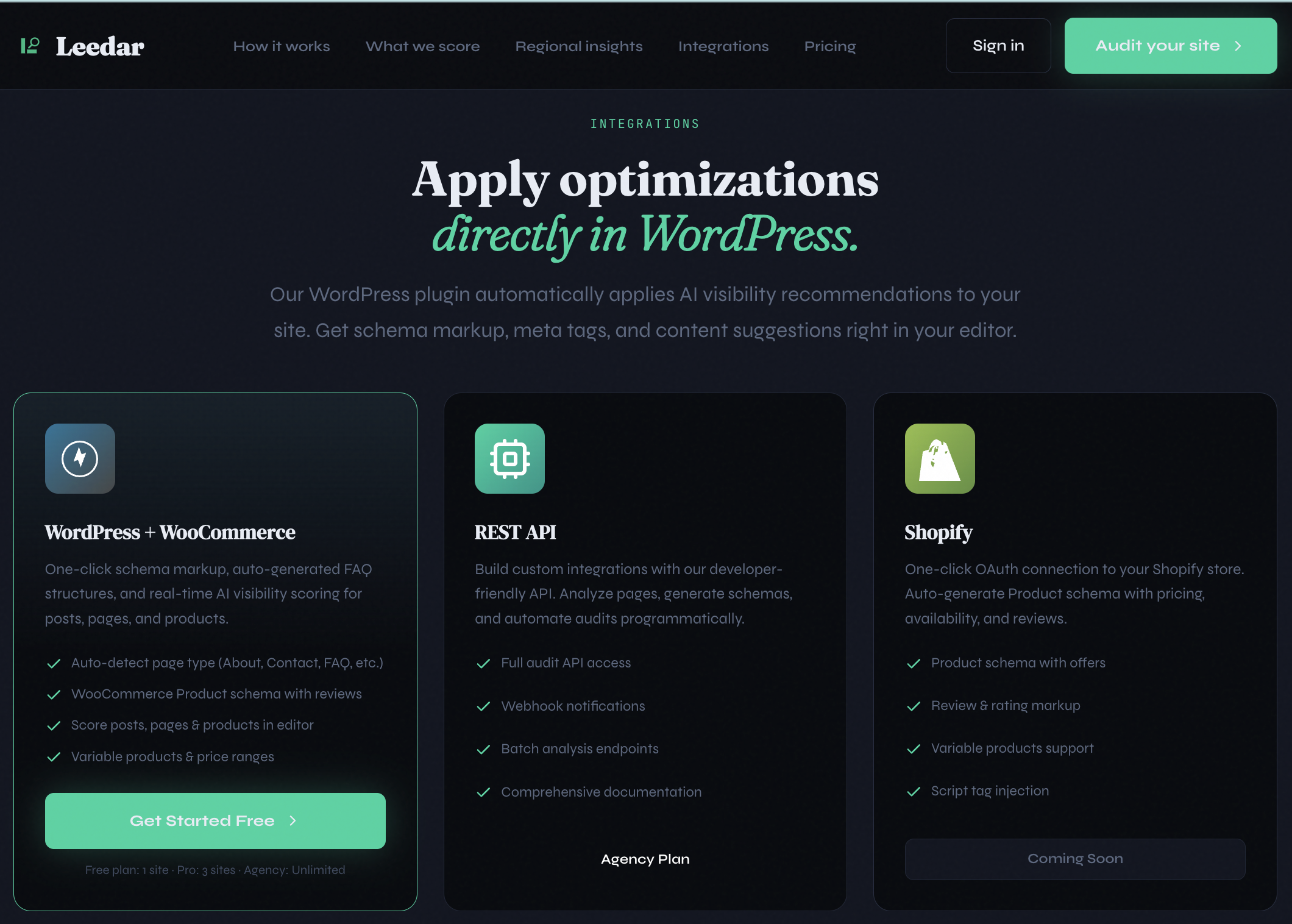 Leedar gallery image