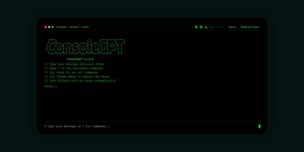 ConsoleGPT