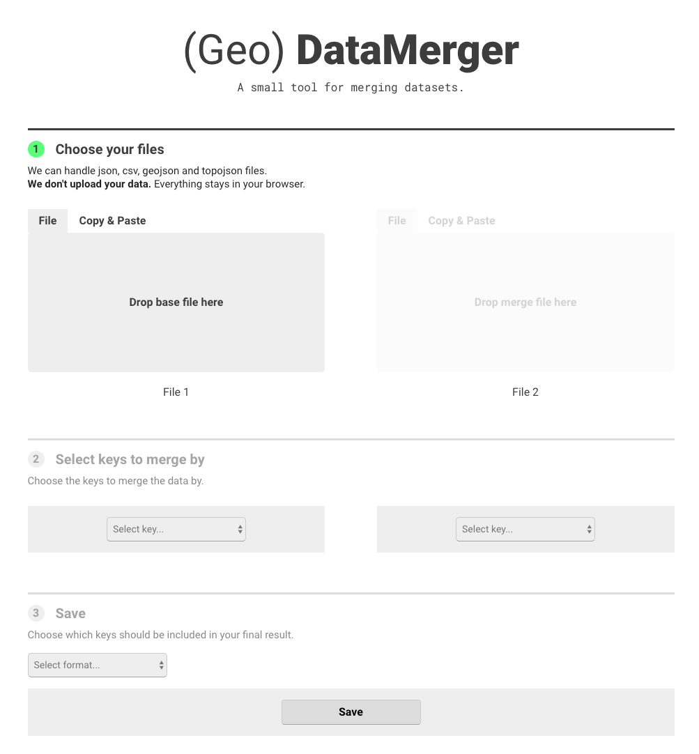 (Geo) Data Merger gallery image
