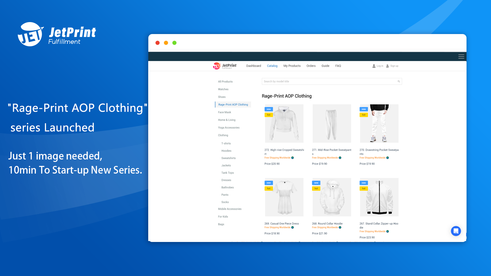 Free Print-On-Demand Clothing Services