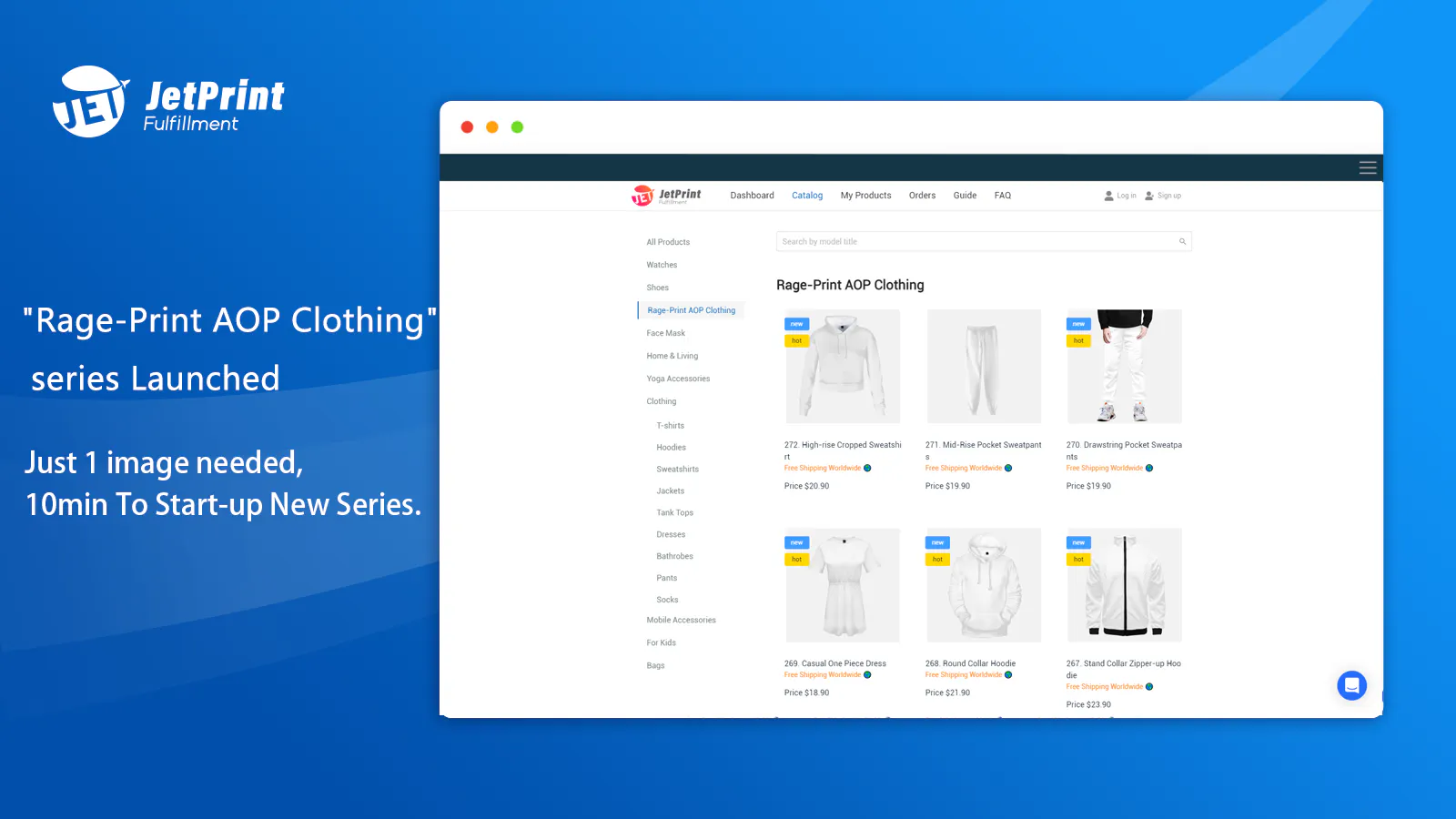 Free Print-On-Demand Clothing Services