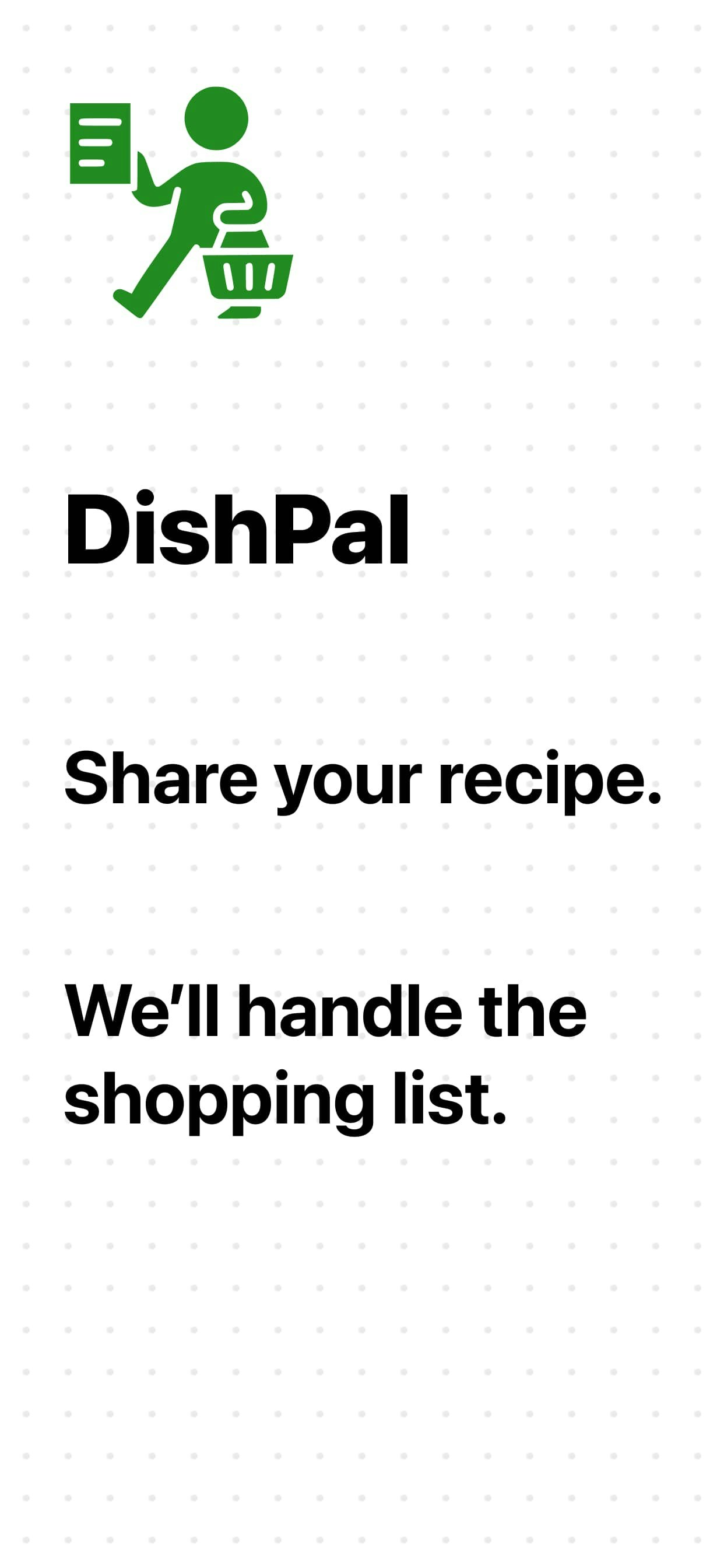 DishPal - Main product screenshot demonstrating key features and user interface