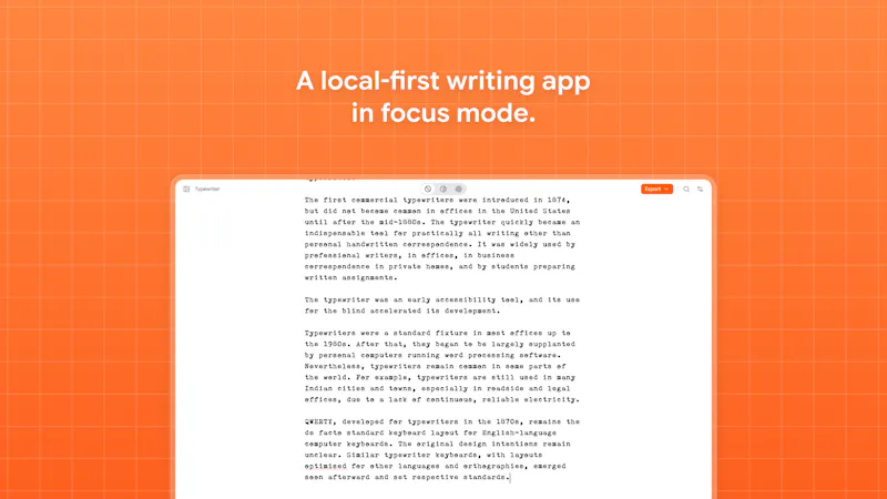 FocusWrite screenshot 1