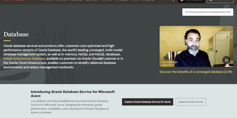 Oracle Database media 1