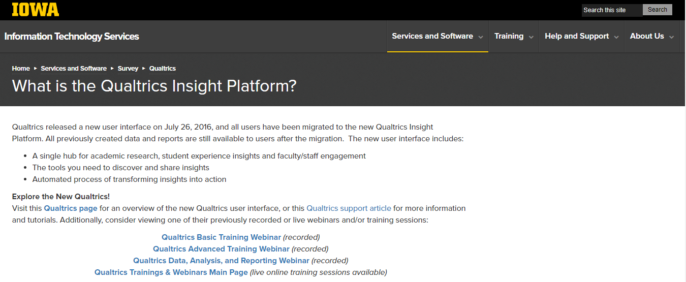 Qualtrics Insight Platform gallery image