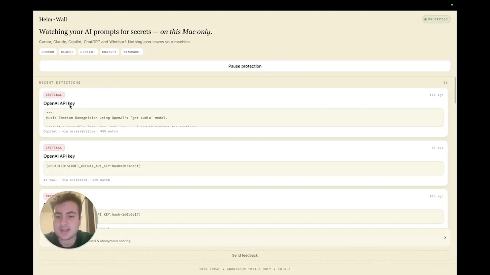 HeimWall screenshot 1 (video preview)