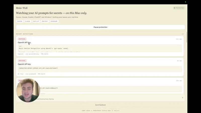 HeimWall screenshot 1 (video preview)