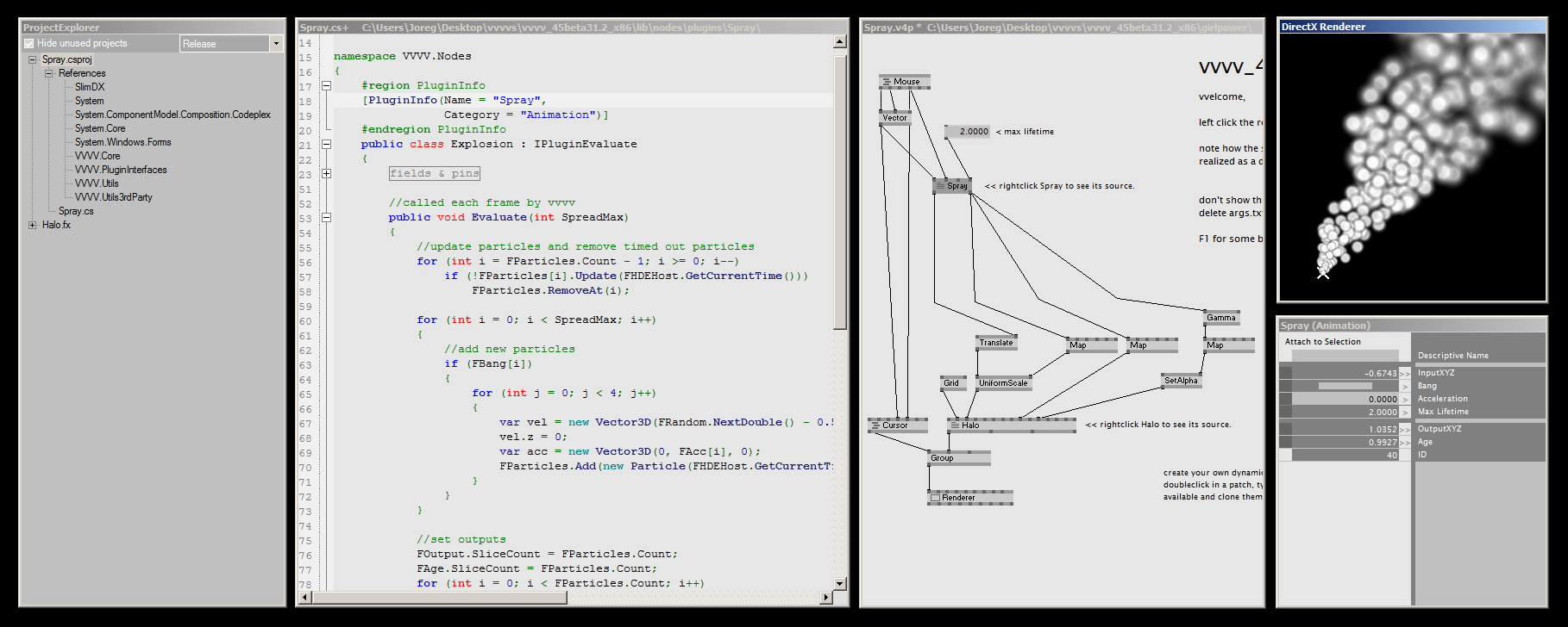 vvvv - a multipurpose toolkit gallery image