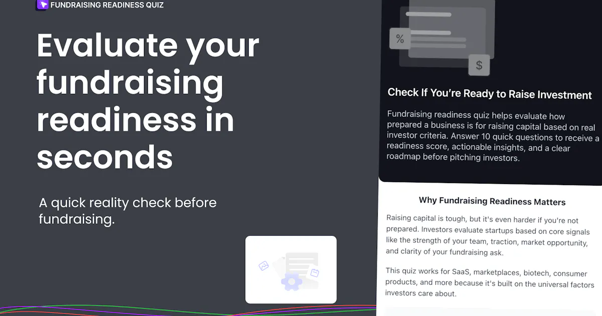 Fundraising Readiness