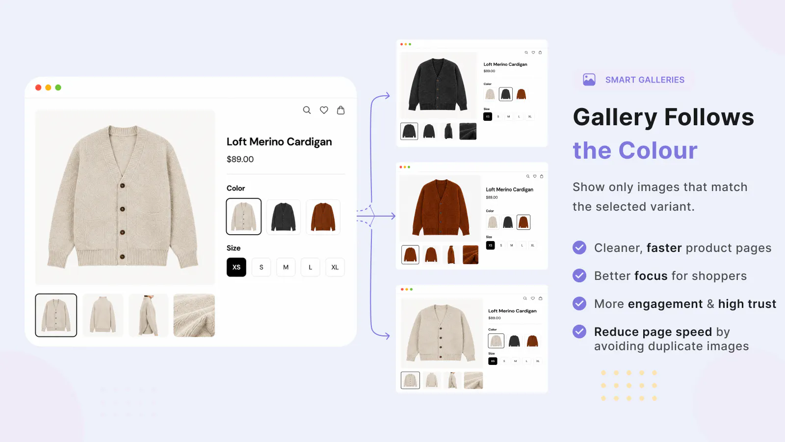Varn - Product Variants and Swatches AI screenshot 5