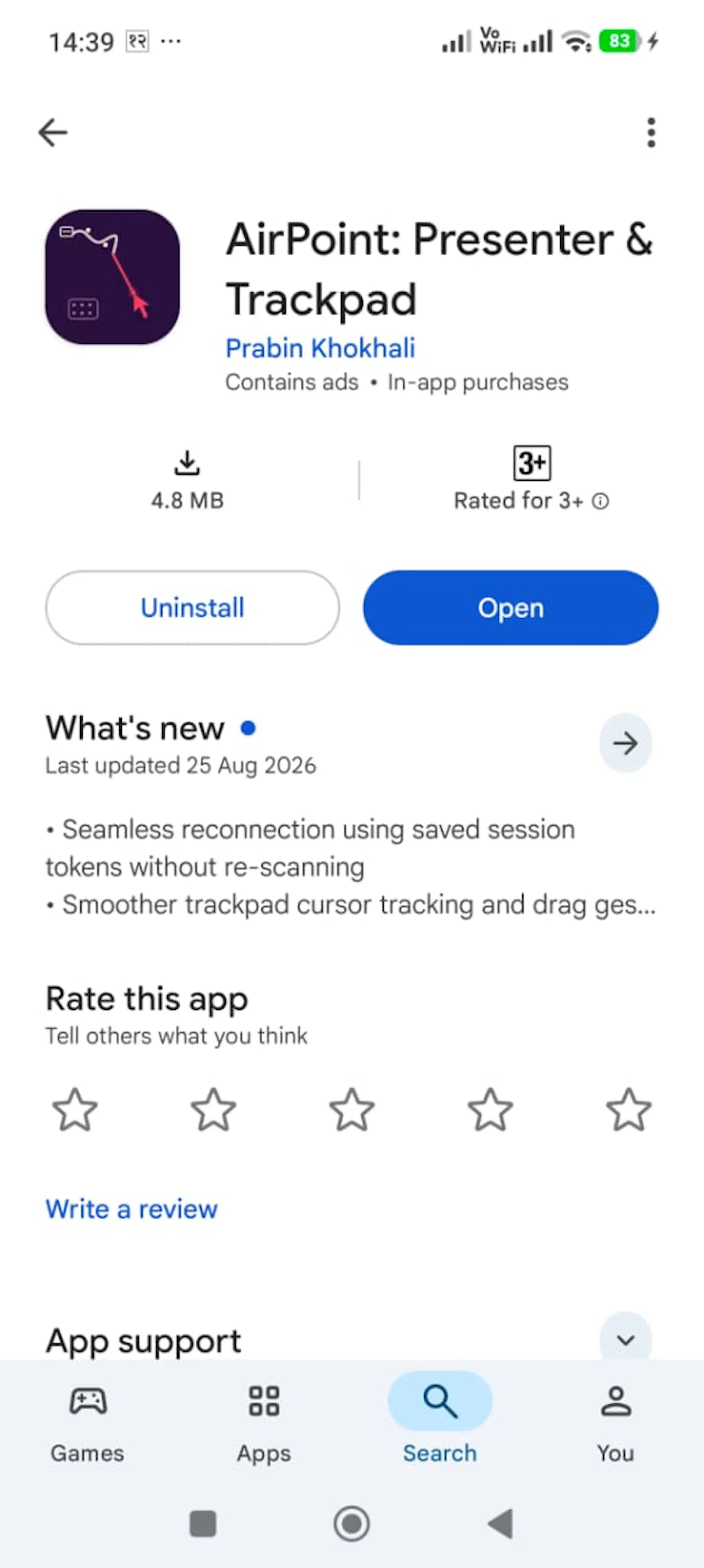 Airpoint: Presenter, Trackpad & manymore screenshot 18