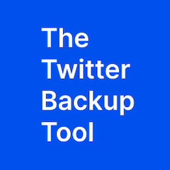 Twitter Backup Tool logo