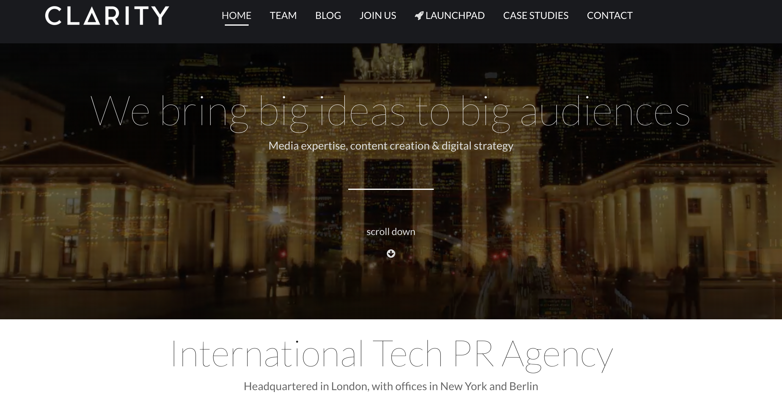 Clarity PR gallery image