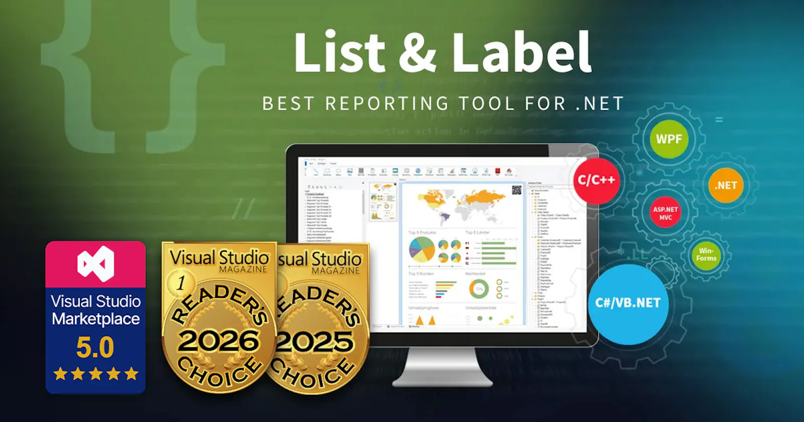 Reporting component List & Label 32 screenshot 2