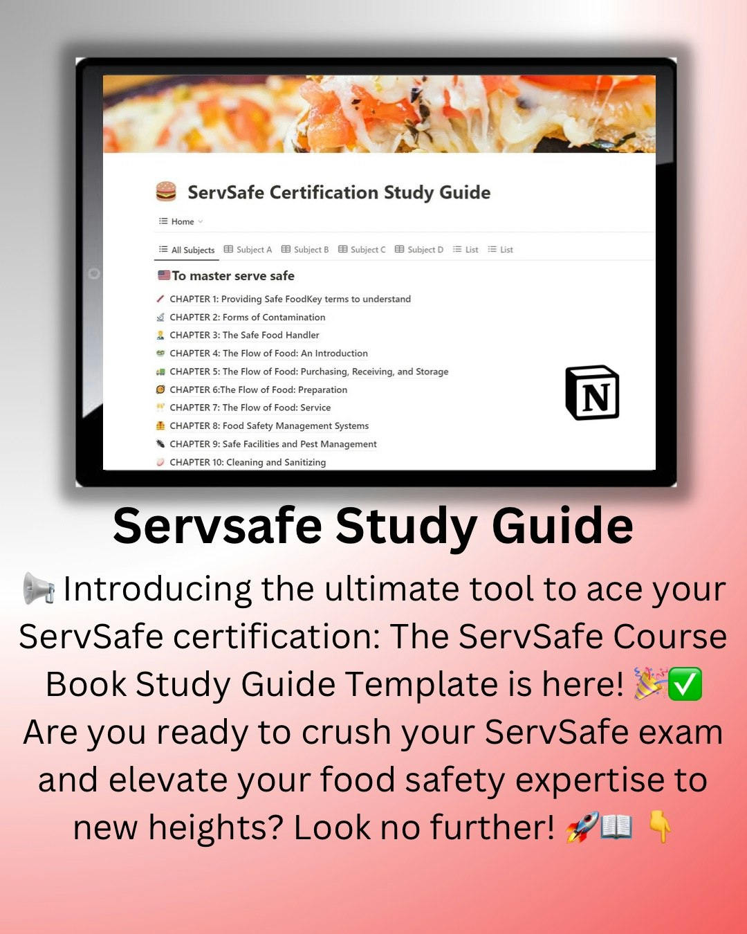 Guida allo studio della certificazione Servesafe media 3