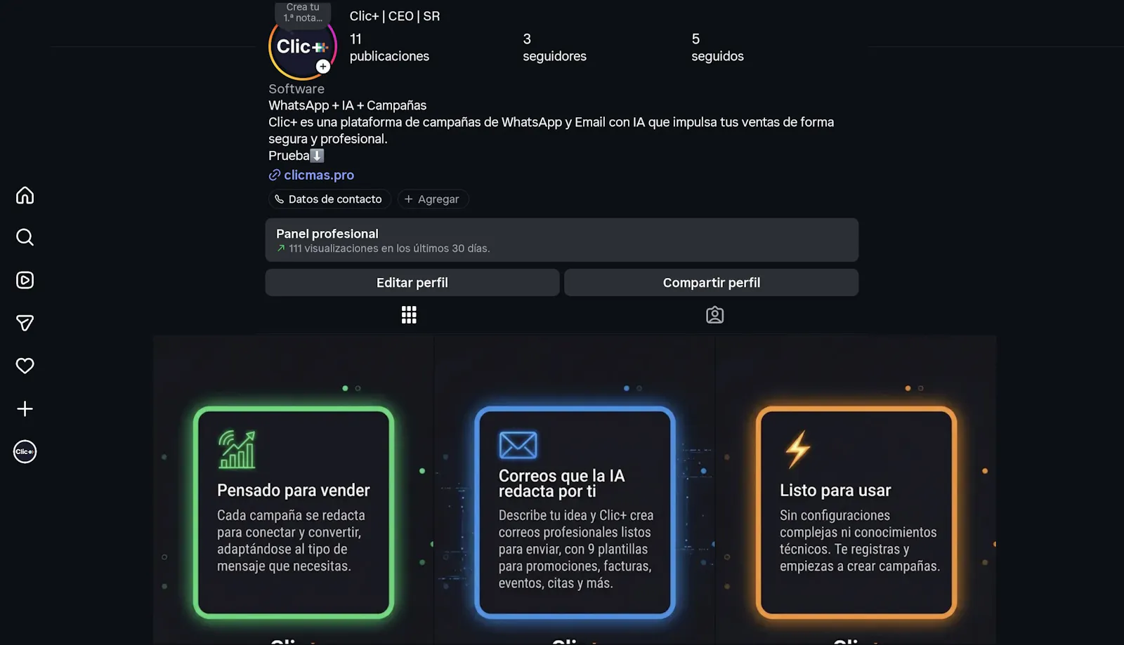 Clic+ screenshot 4
