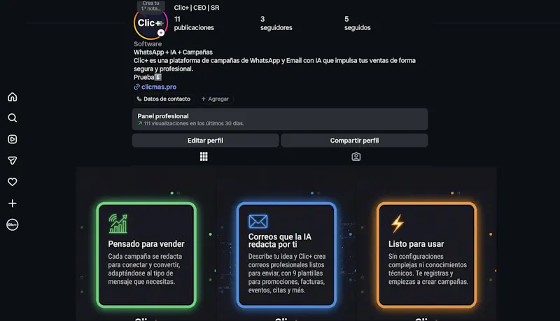 Clic+ screenshot 4