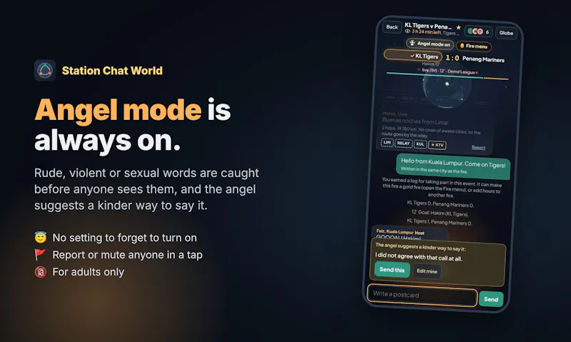 Station Chat World screenshot 2