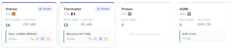 InsidersAlpha - Insider Trading Tracker screenshot 3